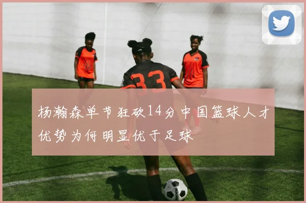 杨瀚森单节狂砍14分中国篮球人才优势为何明显优于足球