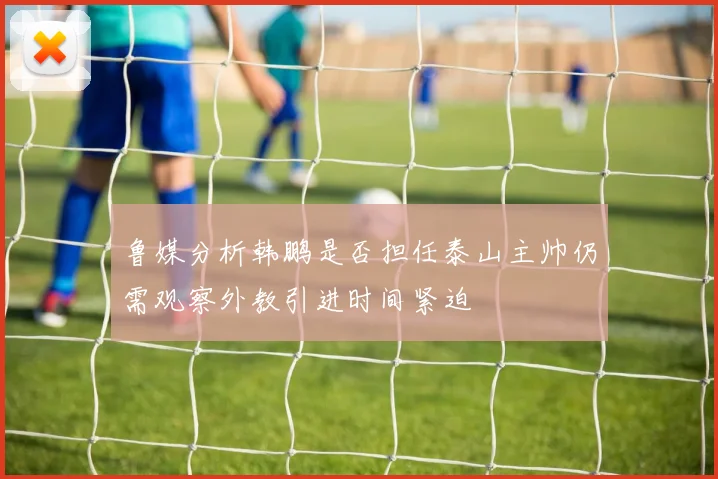 鲁媒分析韩鹏是否担任泰山主帅仍需观察外教引进时间紧迫
